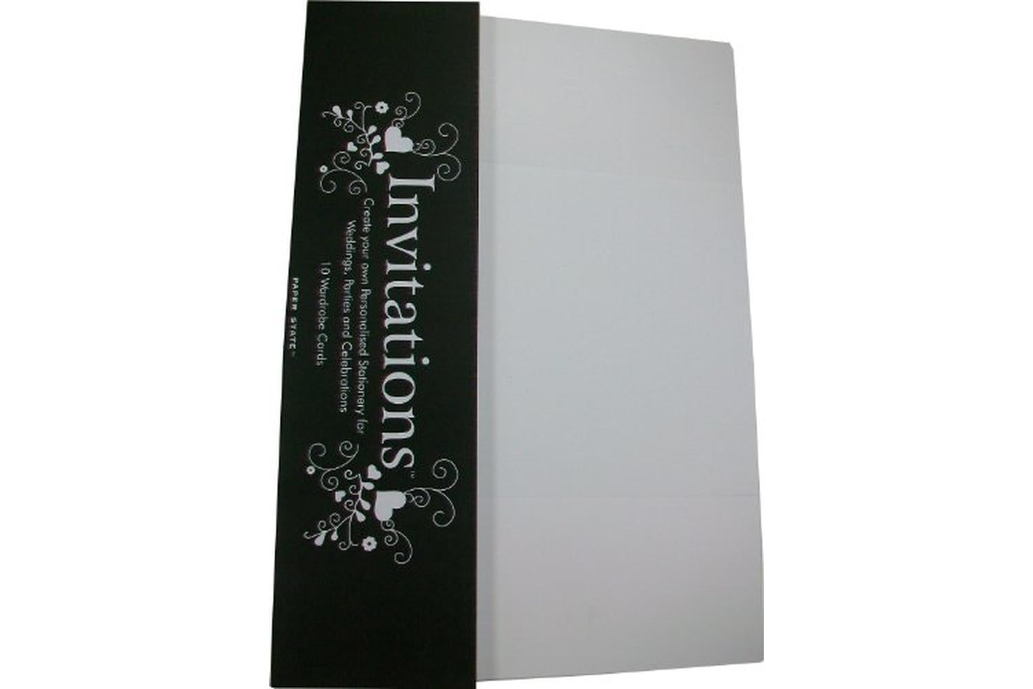 Paperstate In0501 - Invitations Wardrobe Card Snow White 10$-2