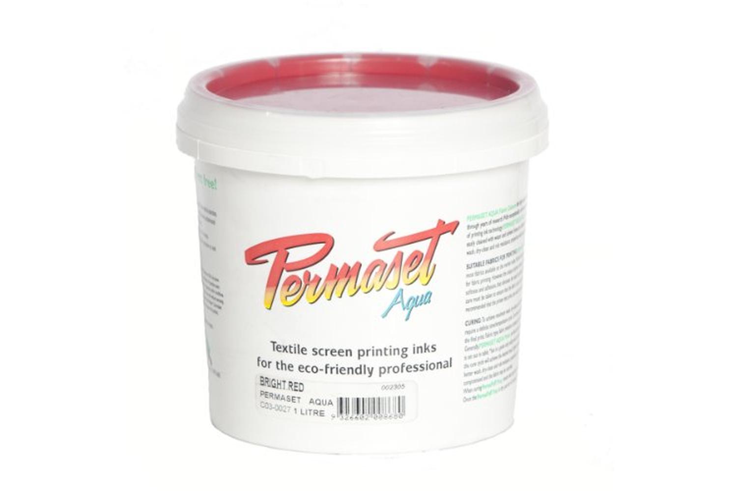 Permaset Sr002305 - Aqua Standard 1 Litre Bright Red-2