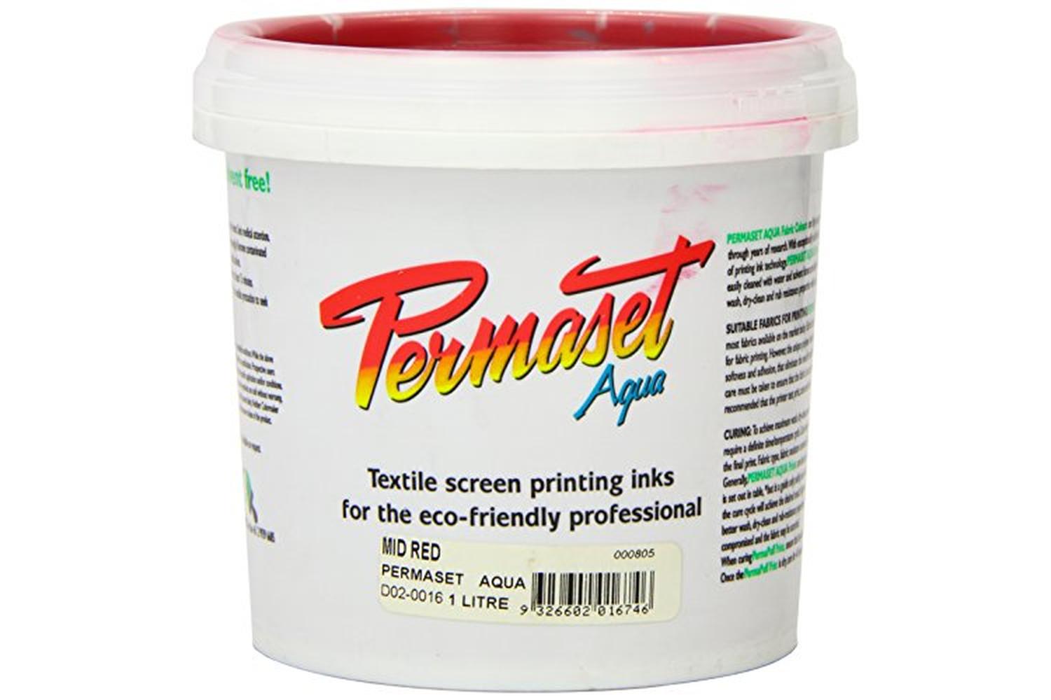 Permaset Sr000805 - Aqua Standard 1 Litre Mid Red-2