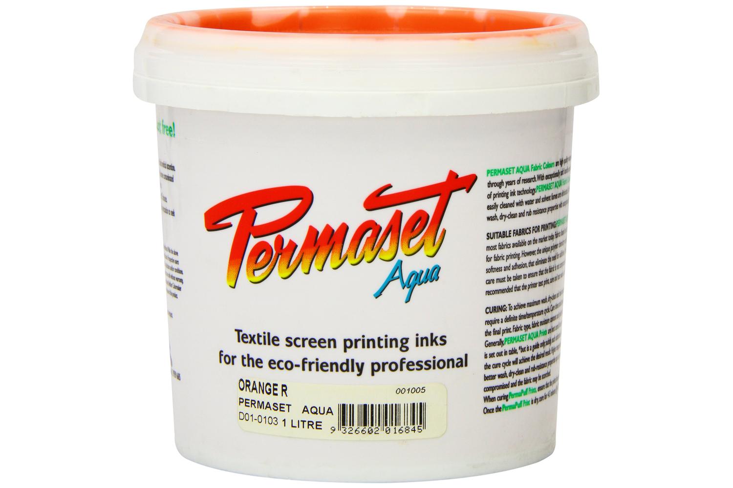 Permaset Sr001005 - Aqua Standard 1 Litre Orange R