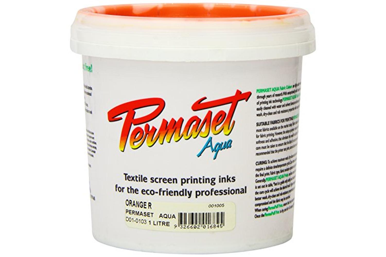 Permaset Sr001005 - Aqua Standard 1 Litre Orange R-2