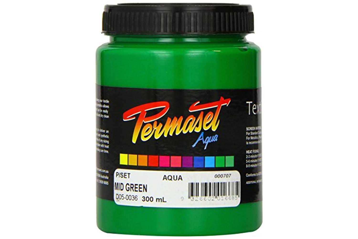 Permaset Sr000707 - Aqua Standard 300ml Mid Green-2