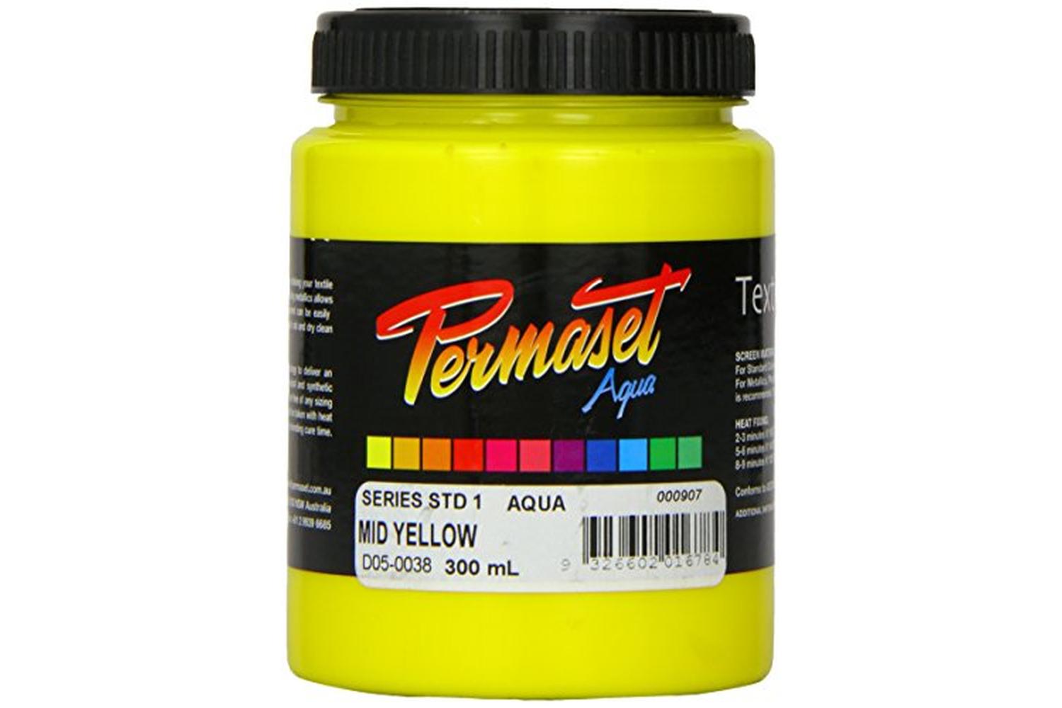 Permaset Sr000907 - Aqua Standard 300ml Mid Yellow-2