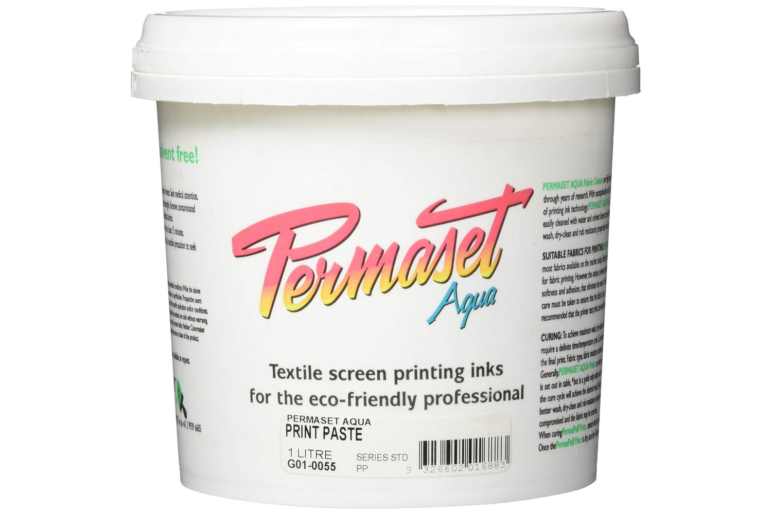 Permaset Sr001105 - Aqua Standard Print Paste 1 Litre