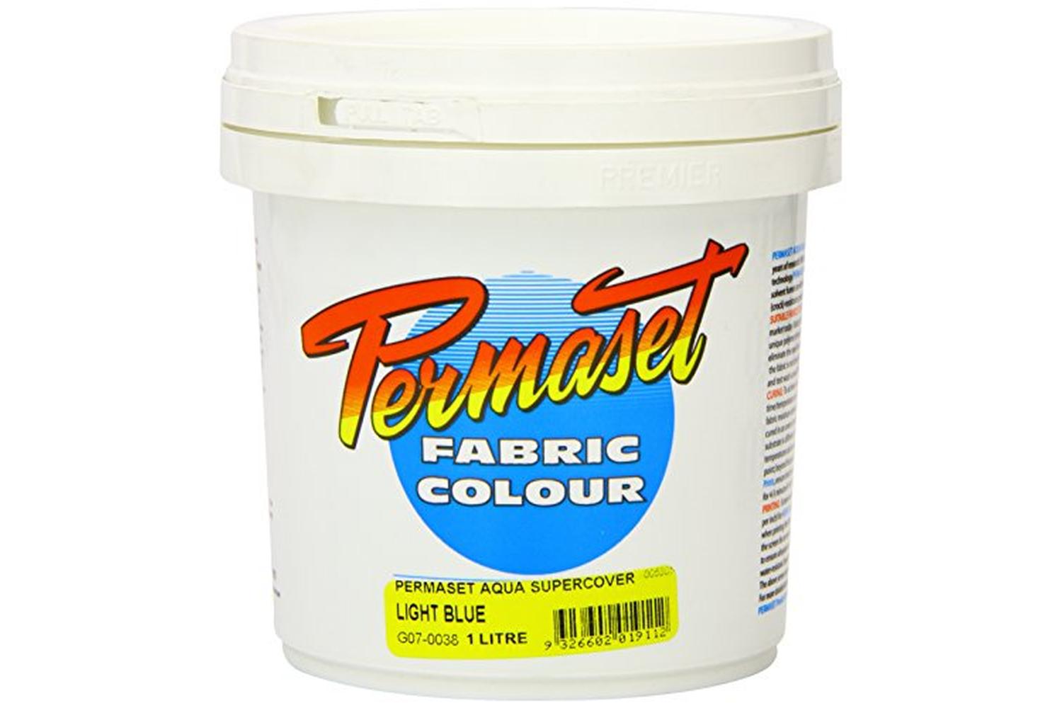 Permaset Sr005305 - Aqua Supercover 1 Litre Light Blue-2