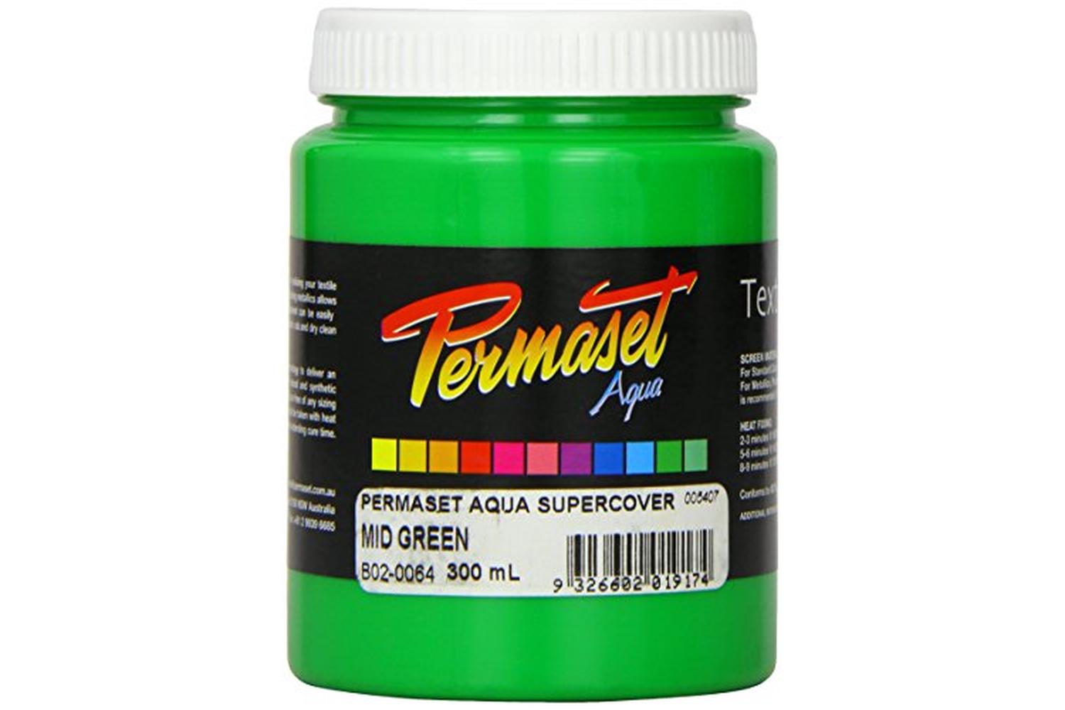 Permaset Sr005407 - Aqua Supercover 300ml Mid Green-2