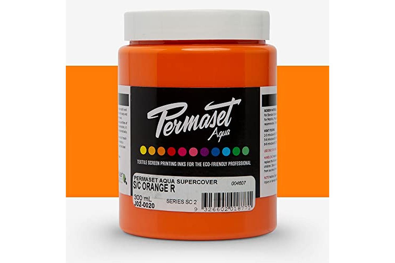 Permaset Sr004607 - Aqua Supercover 300ml Orange R-2