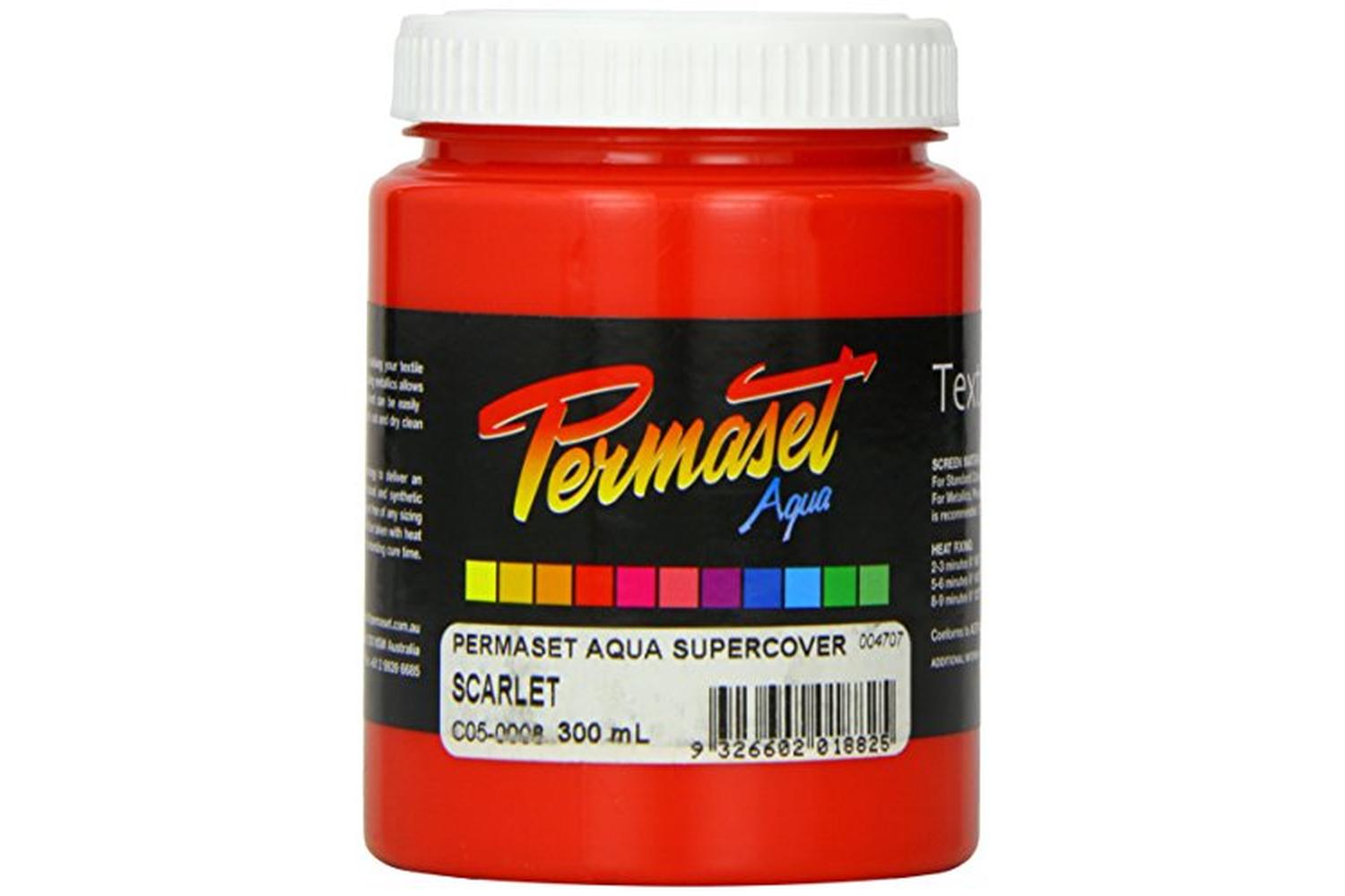 Permaset Sr004707 - Aqua Supercover 300ml Scarlet-2