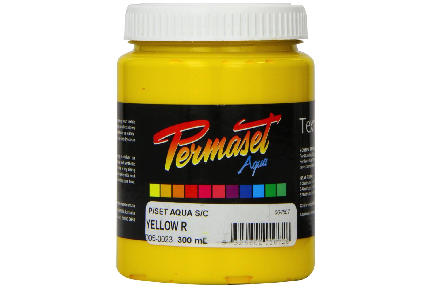 Permaset Sr004507 - Aqua Supercover 300ml Yellow R