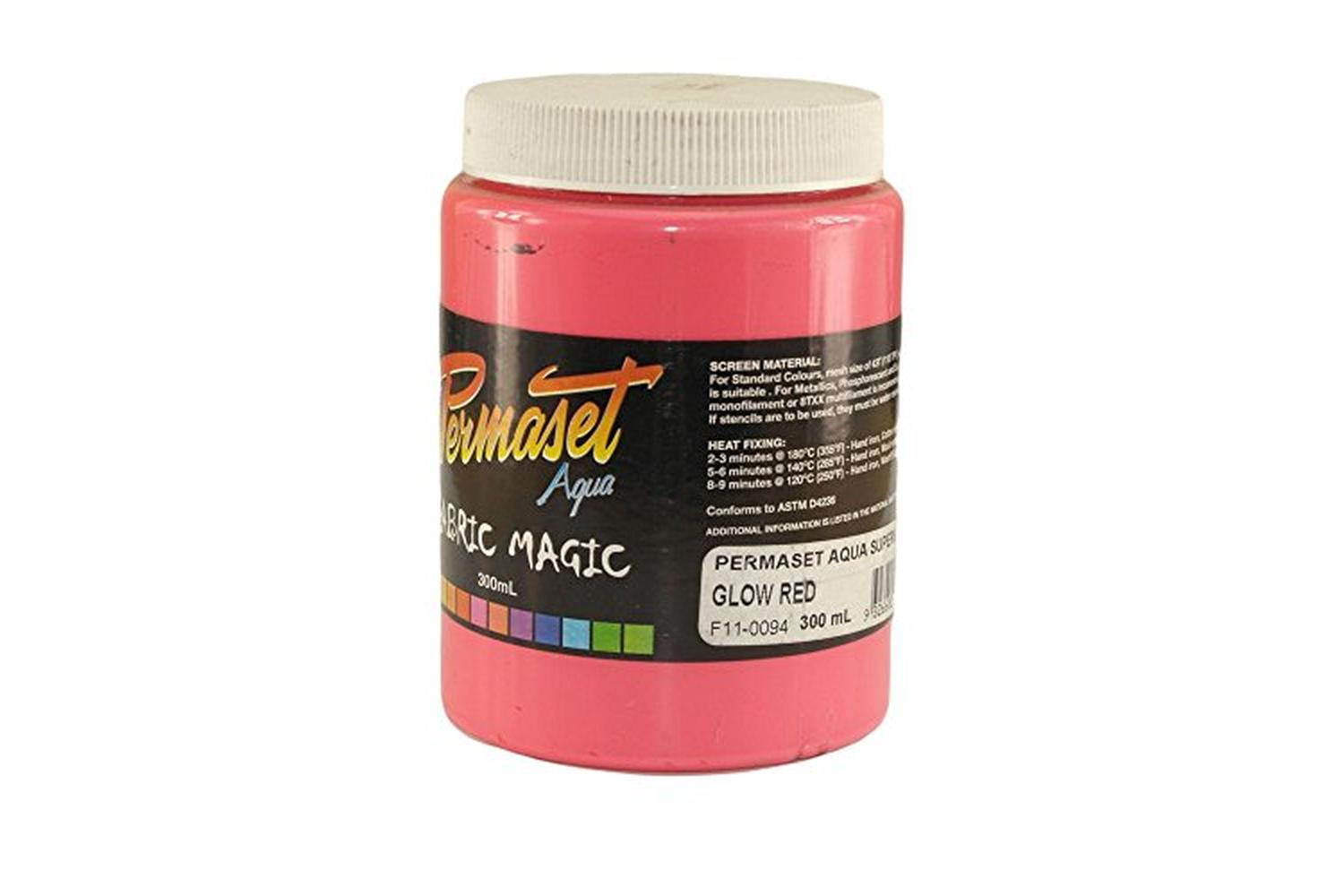 Permaset Sr029507 - Aqua Supercover Glow 300ml Red-2