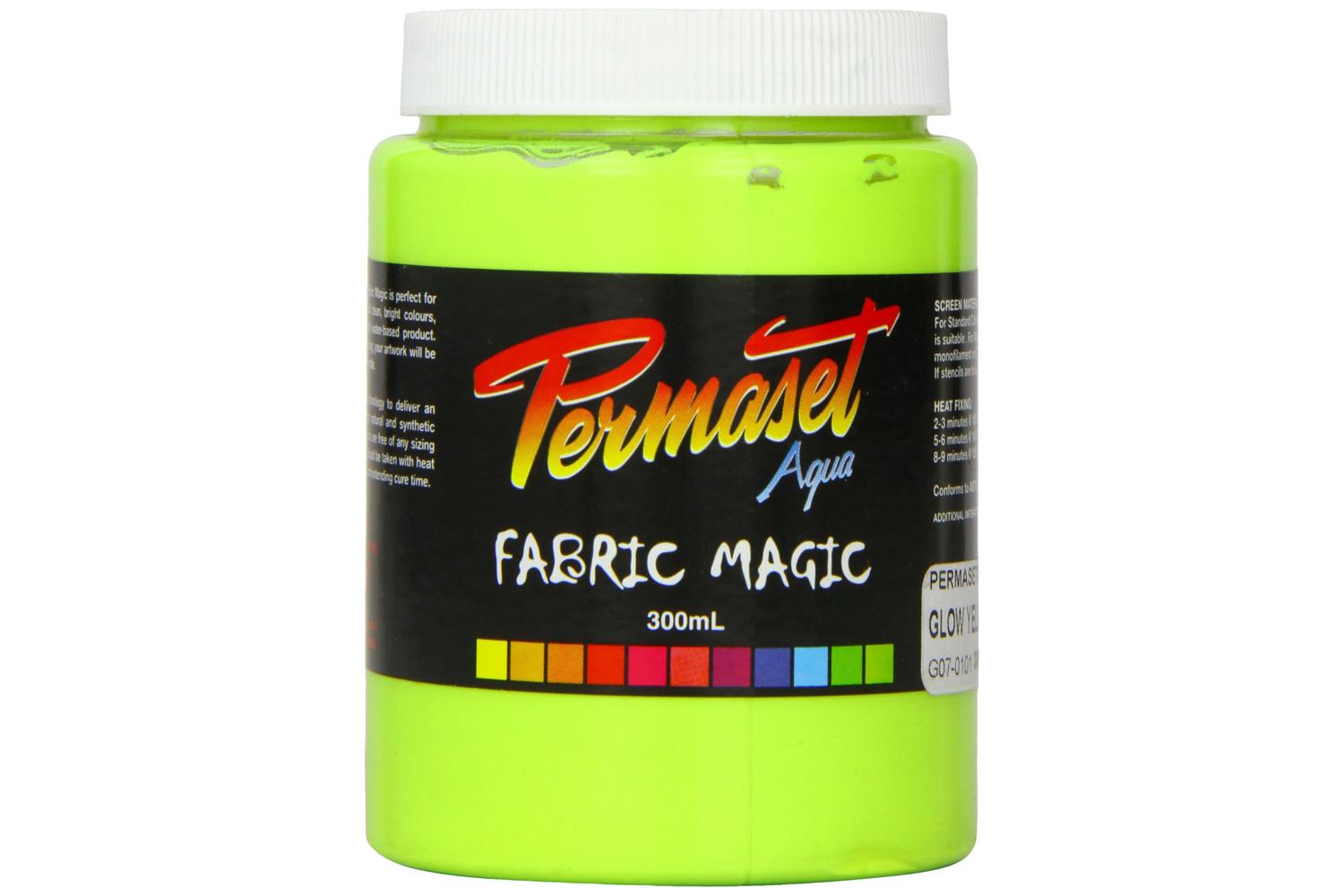 Permaset Sr029607 - Aqua Supercover Glow 300ml Yellow