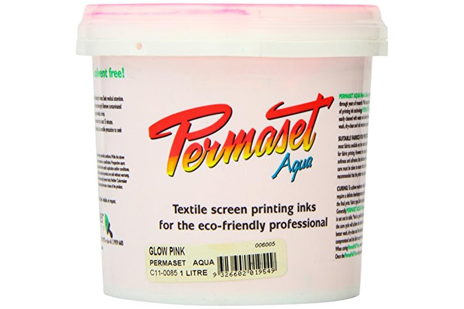 Permaset Sr006005 - Permaset Aqua Glow 1 Litre Pink-2