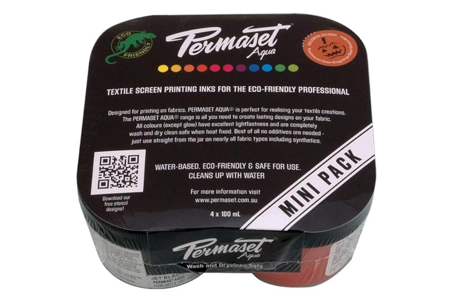 Permaset Sr27006 - Permaset Aqua Trial Set  Halloween Colour