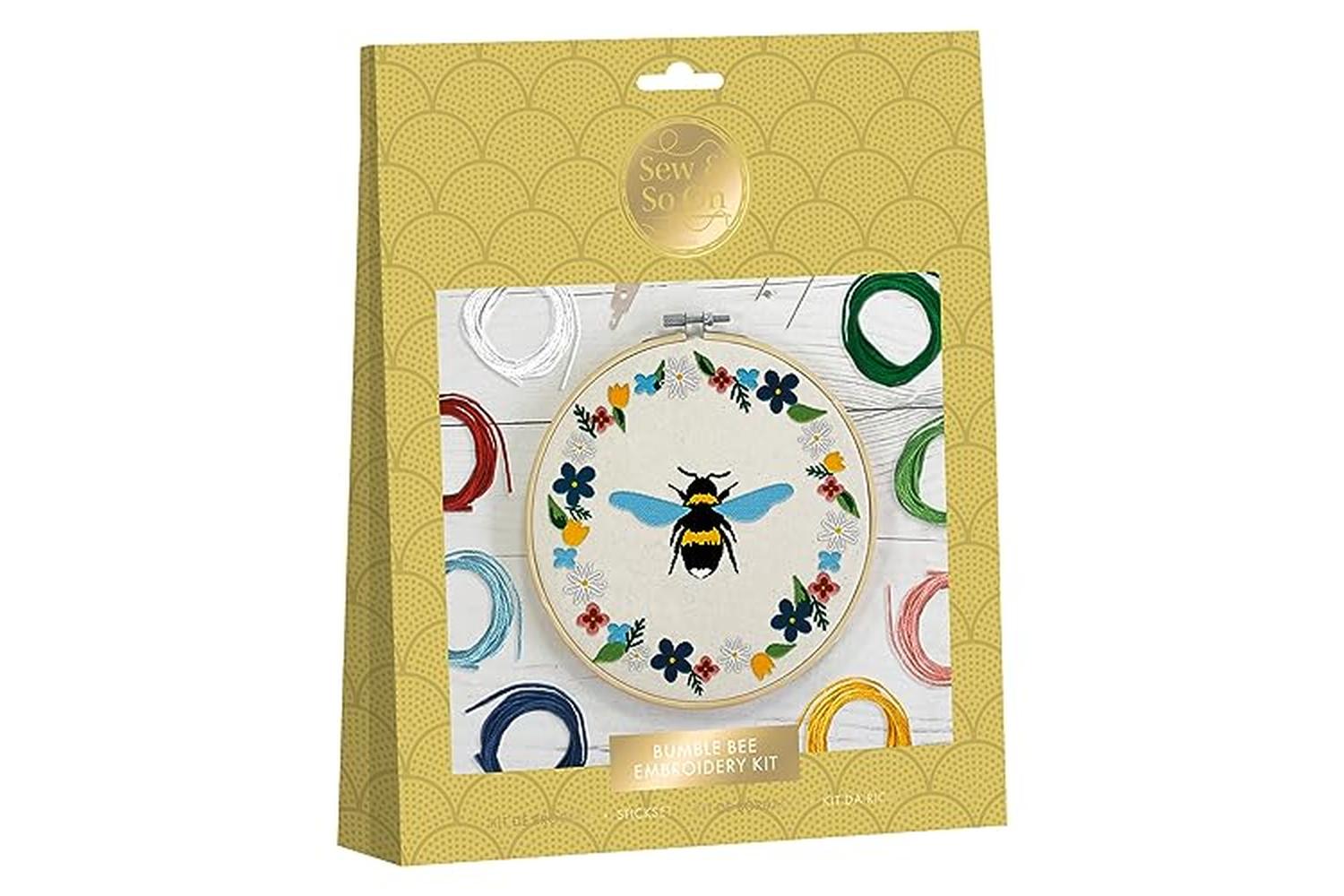 Sew & So On Sew 106003 - Embroidery Kit - Bee-2