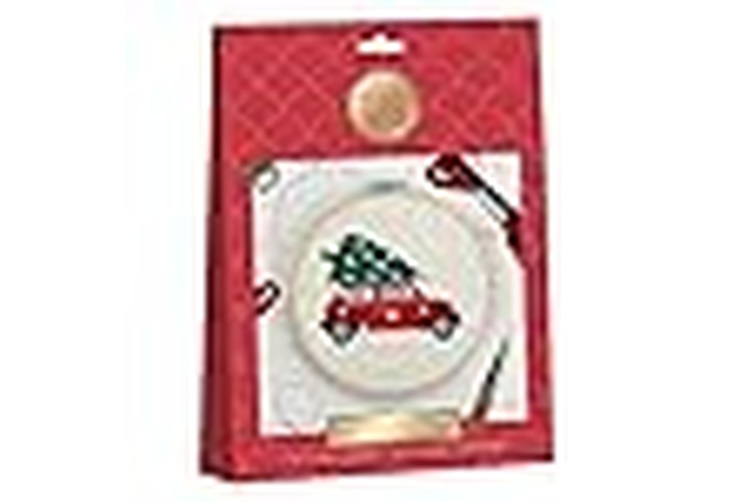 Sew & So On Sew 106014 - Embroidery Kit - Car With Christmas-3