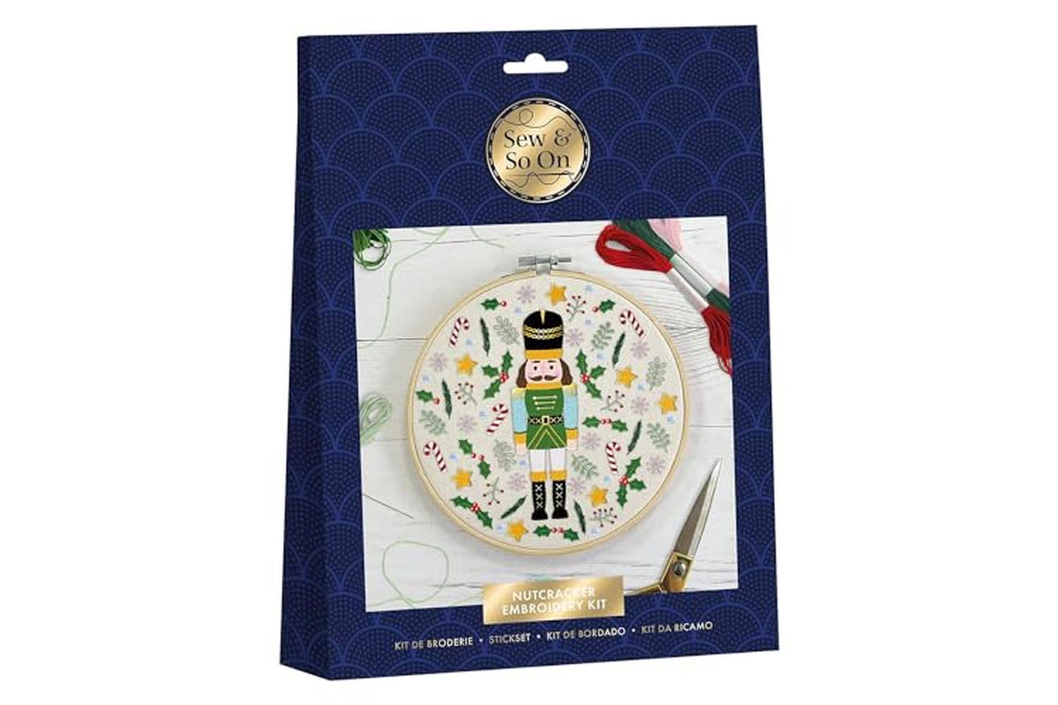 Sew & So On Sew 106011 - Embroidery Kit  Nutcracker-2