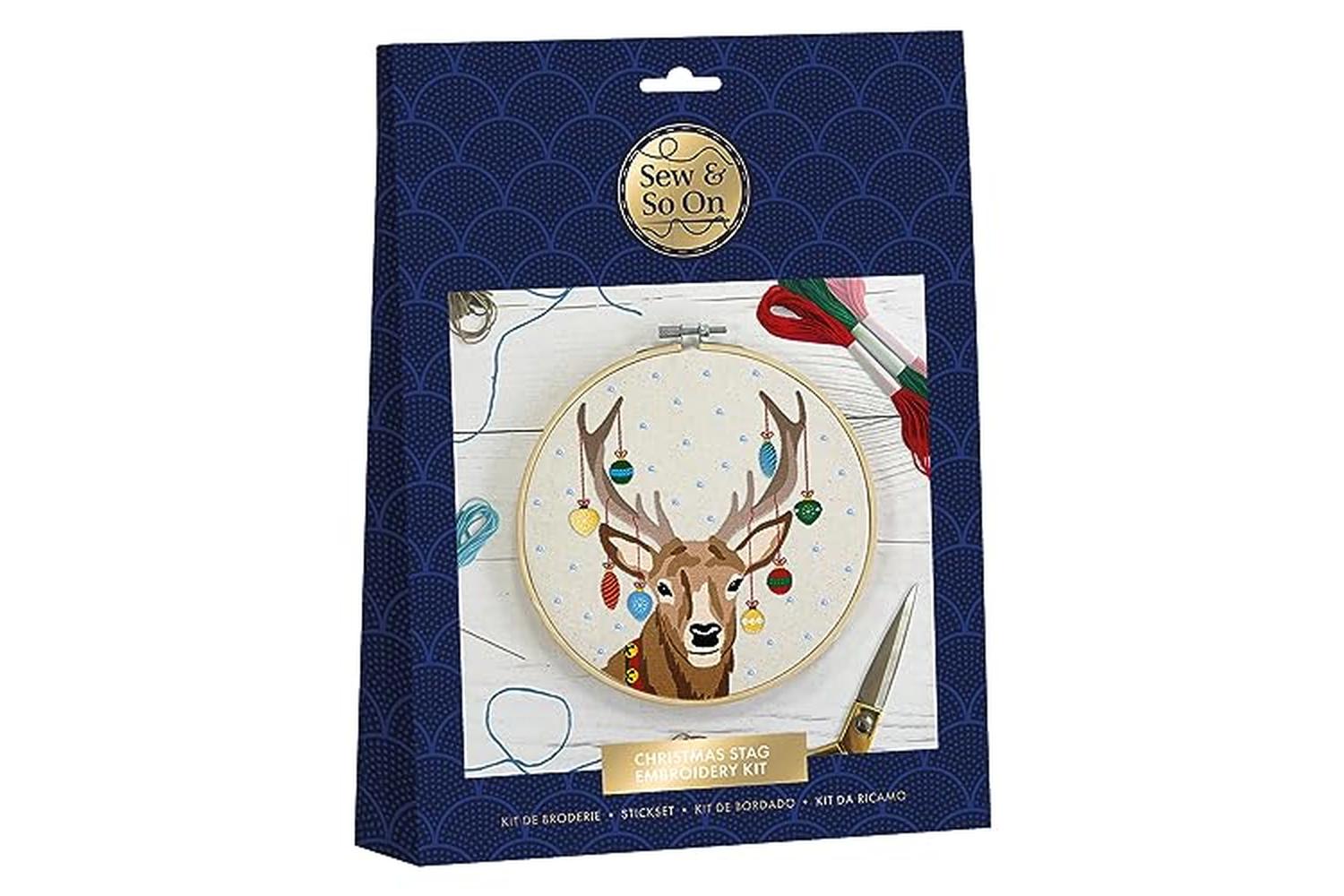 Sew & So On Sew 106015 - Embroidery Kit - Stag-2