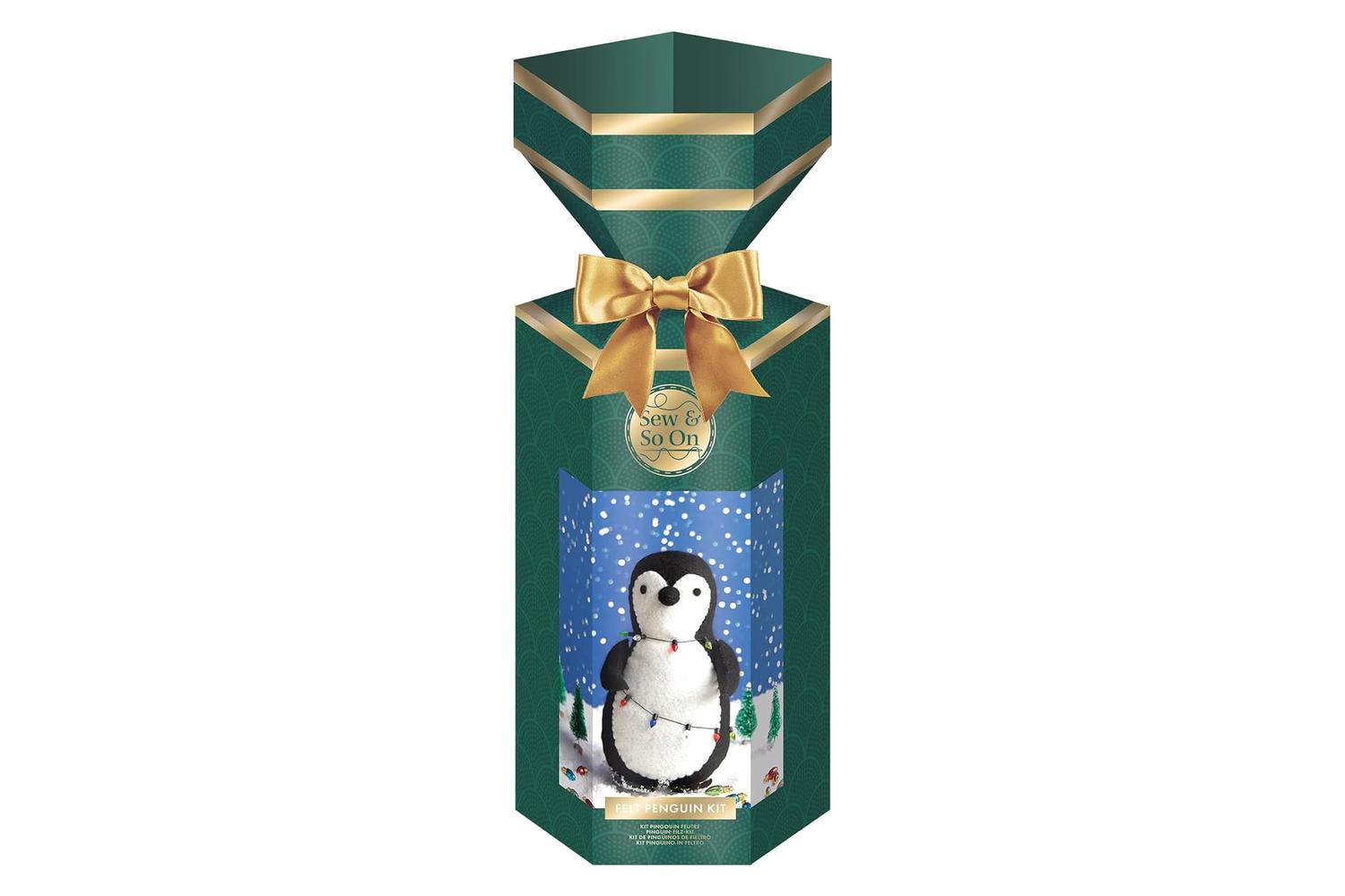 Sew & So On Sew 106001 - Felt Penguin With Lights