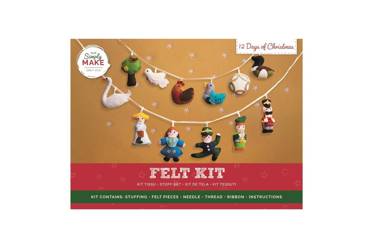 Simply Make Dsm 106105 - 12 Days Of Christmas Garland Kit