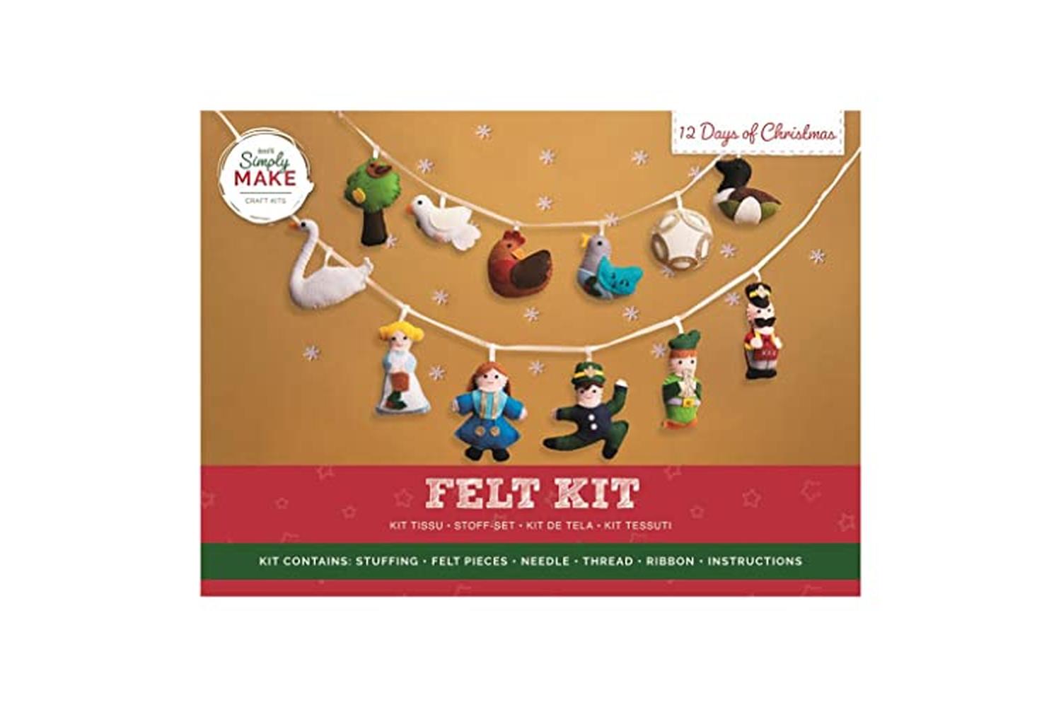 Simply Make Dsm 106105 - 12 Days Of Christmas Garland Kit-2