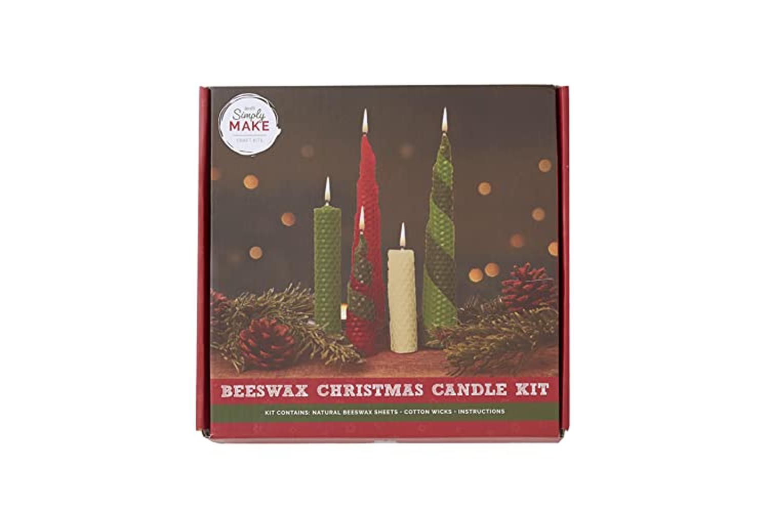 Simply Make Dsm 105307 - Beeswax Christmas Candle Kit-2