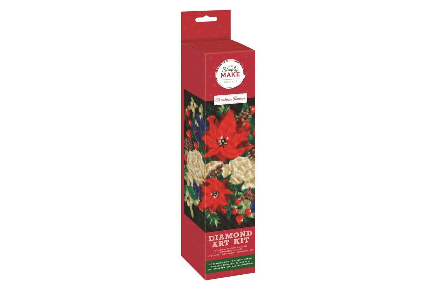 Simply Make Dsm 105140 - Christmas Diamond Art Kit - Christm