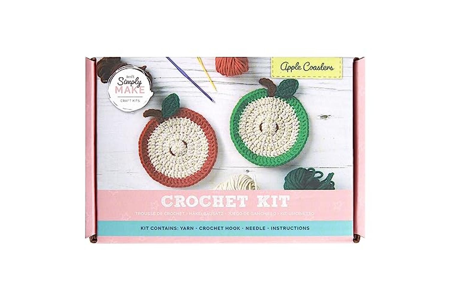 Simply Make Dsm 106144 - Crochet Fruit Coaster  Apple-2