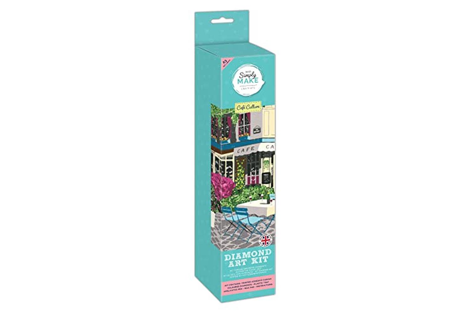 Simply Make Dsm 105212 - Diamond Art Kit A3 - Caf Culture-2
