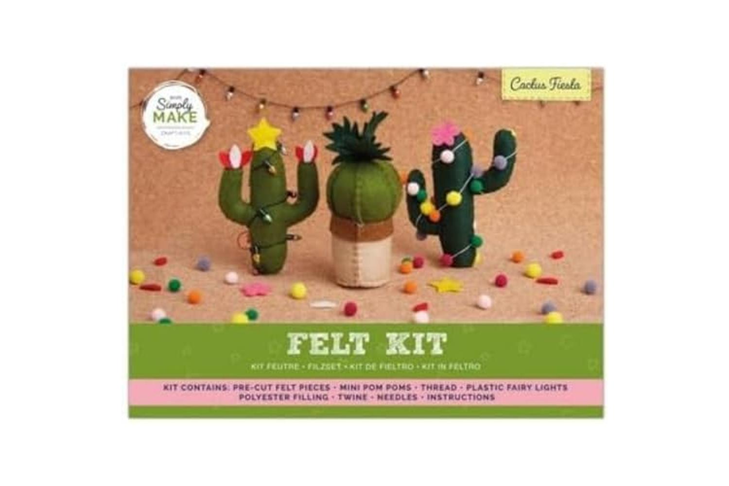 Simply Make Dsm 106139 - Felt Cactus - Set Of 3-2