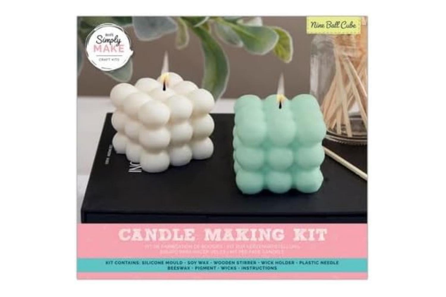 Simply Make Dsm 105324 - Make Your Own Candle - 9 Ball Cube
