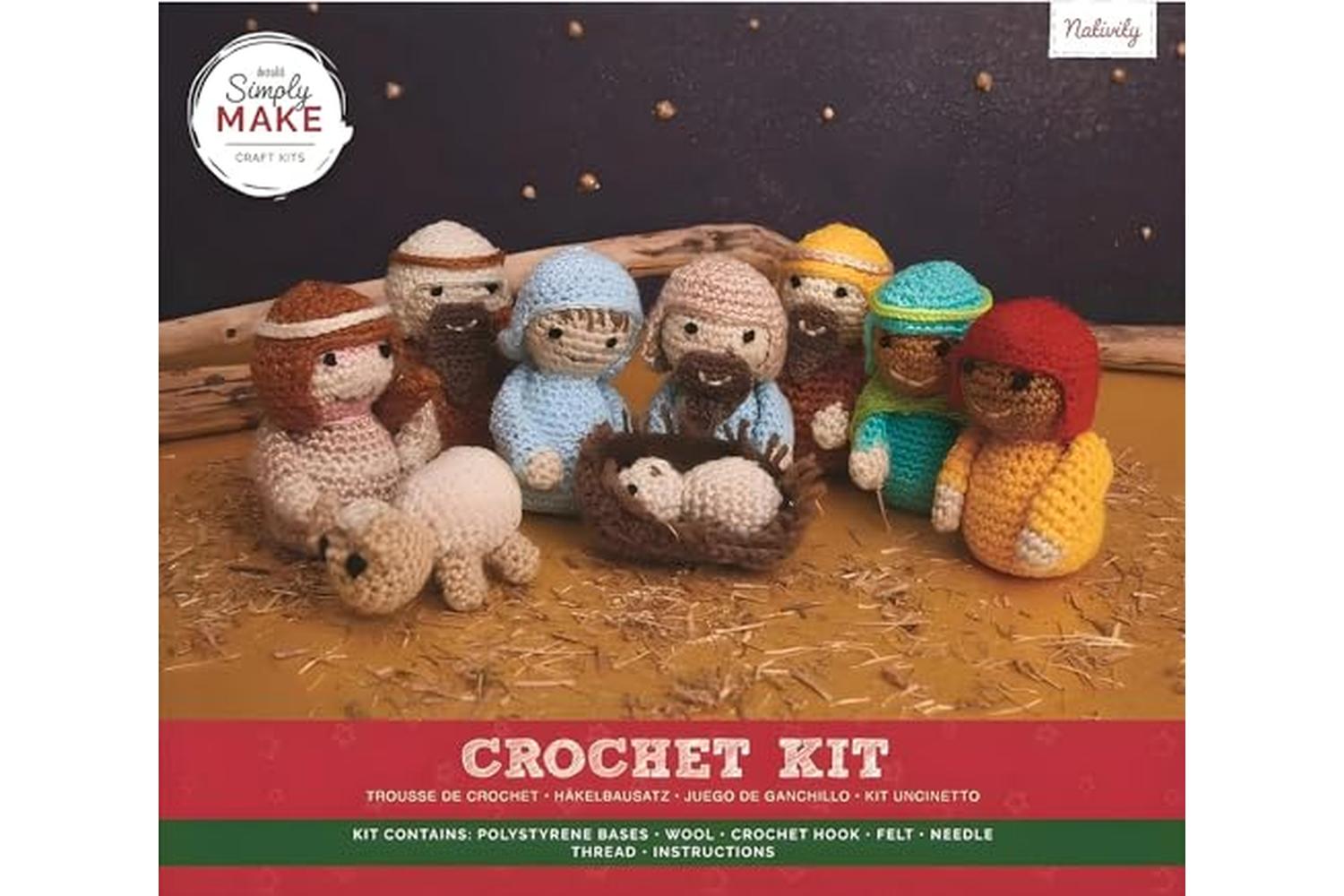 Simply Make Dsm 106103 - Nativity Crochet Kit-2