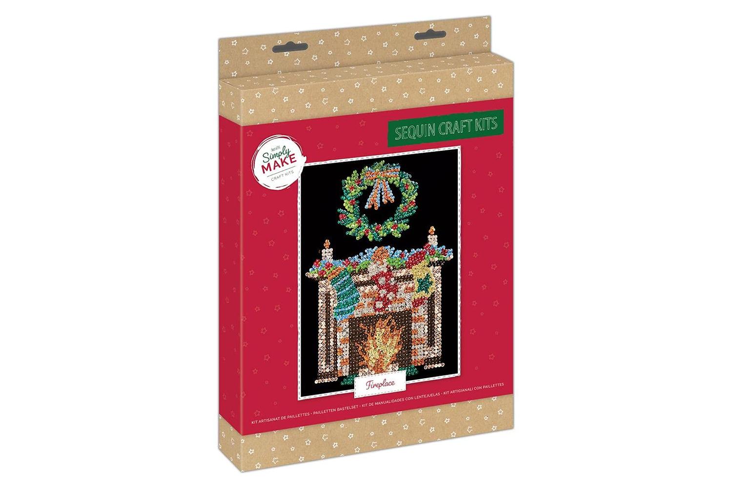 Simply Make Dsm 105156 - Simply Make Christmas Sequin Craft