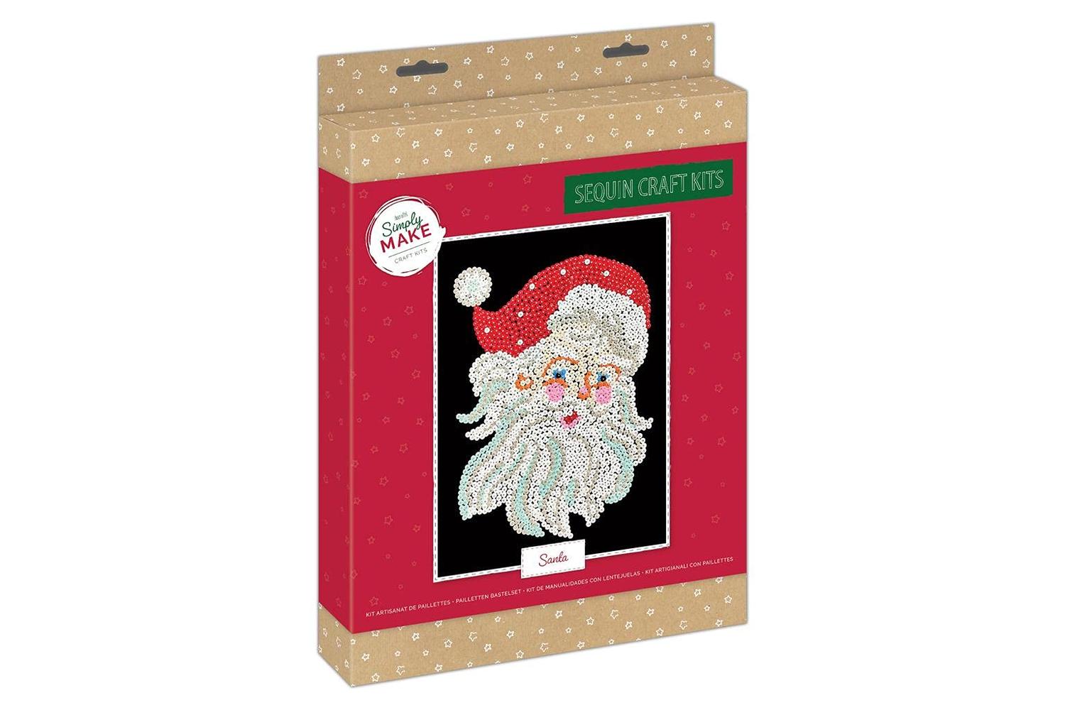 Simply Make Dsm 105157 - Simply Make Christmas Sequin Craft