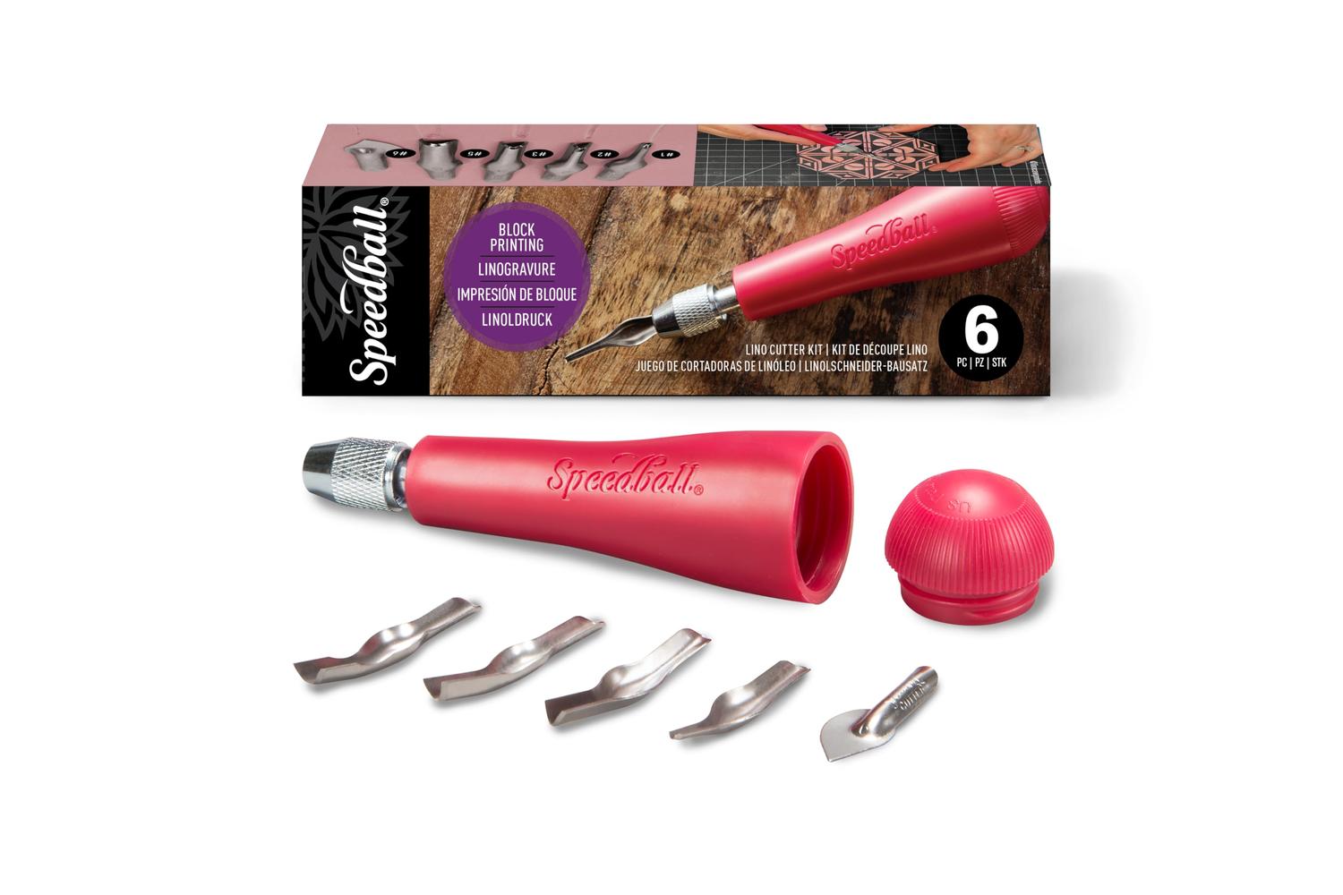 Speedball Sb004131 - #1 Lino Cutter Assortment Boxed (lino H