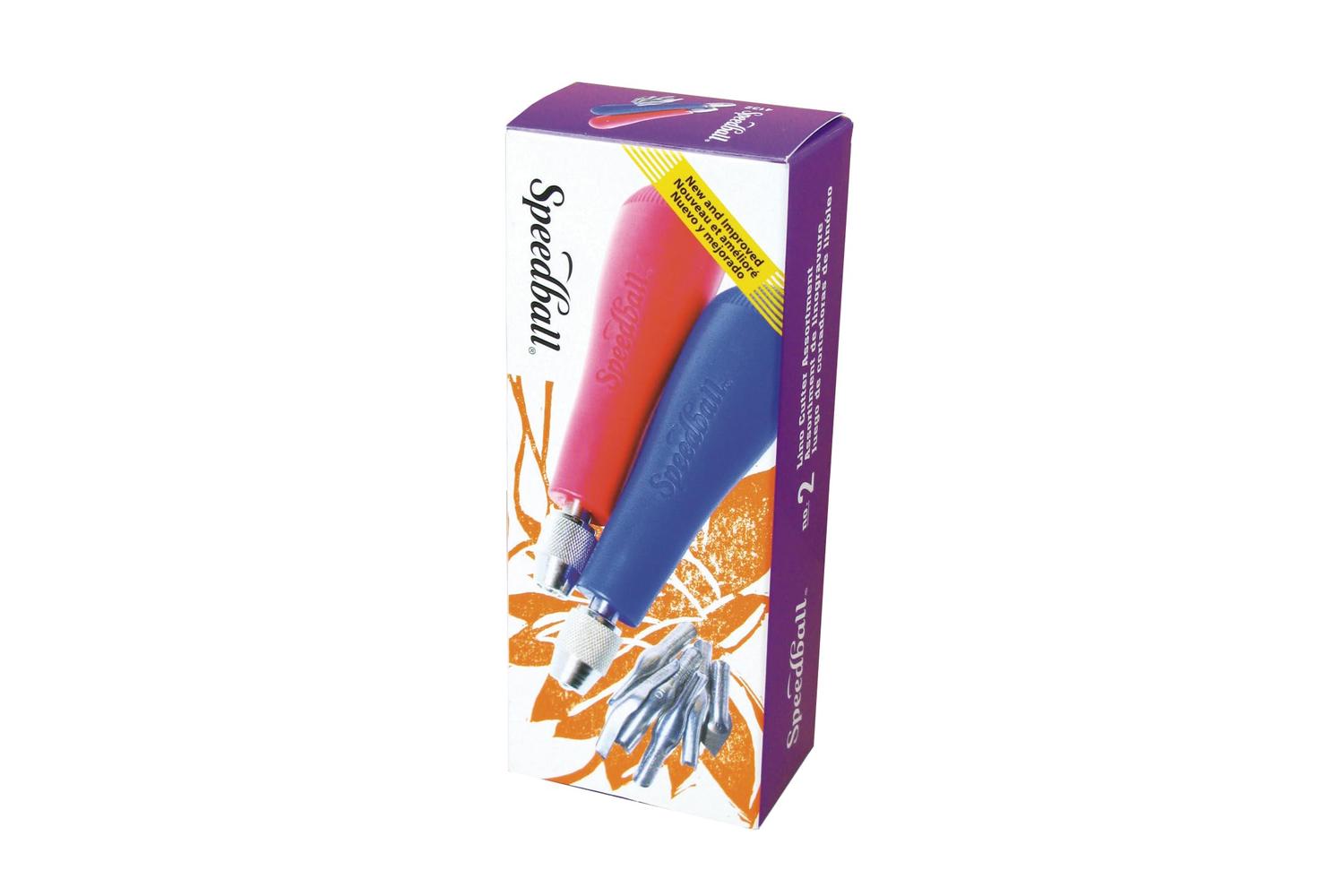Speedball Sb004132 - #2 Lino Cutter Assortment Boxed (2 Lino