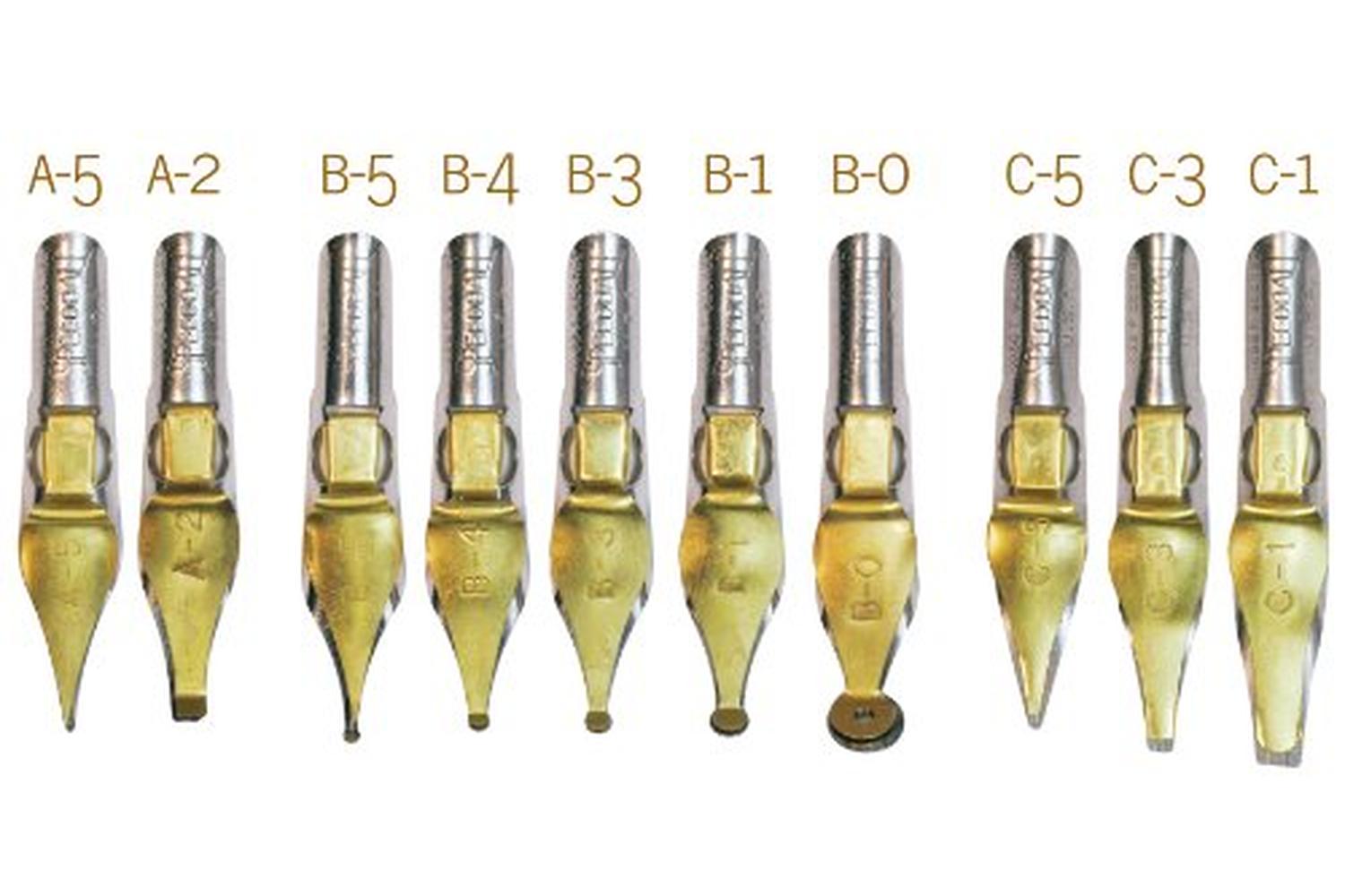 Speedball Sb030710 - 10 Pen Card Assortment (1 Nib Each A2,-2