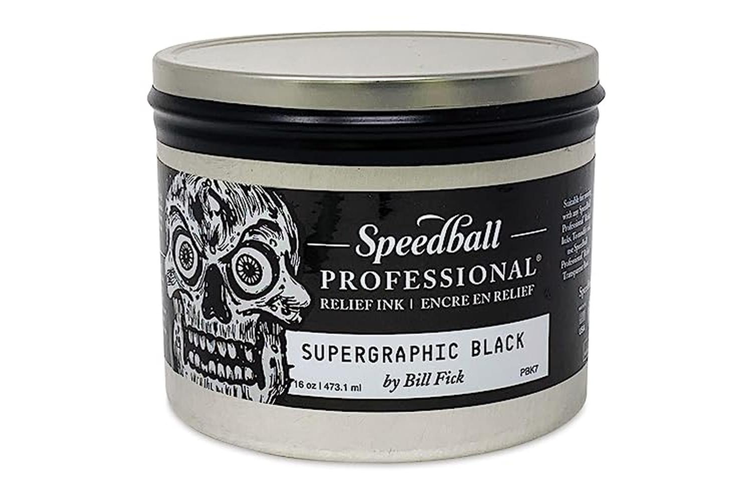 Speedball Sb003970 - 16oz Professional Relief Ink Supergraph-2