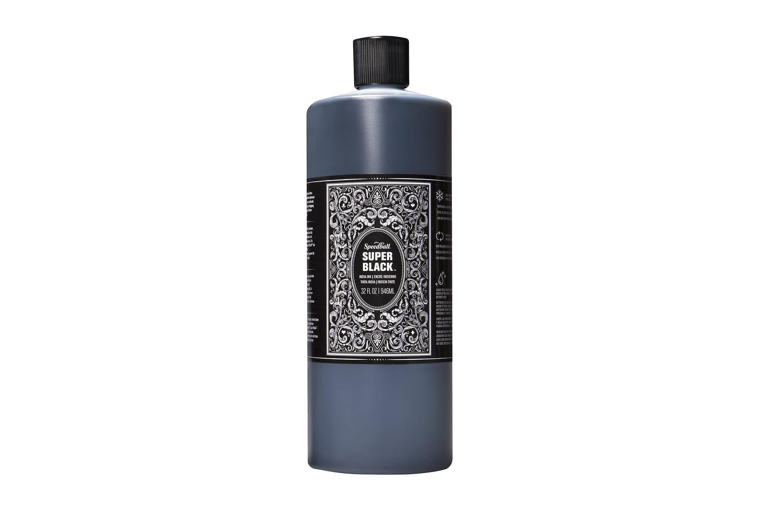 Speedball Sb003398 - 32 Oz Super Black India Ink