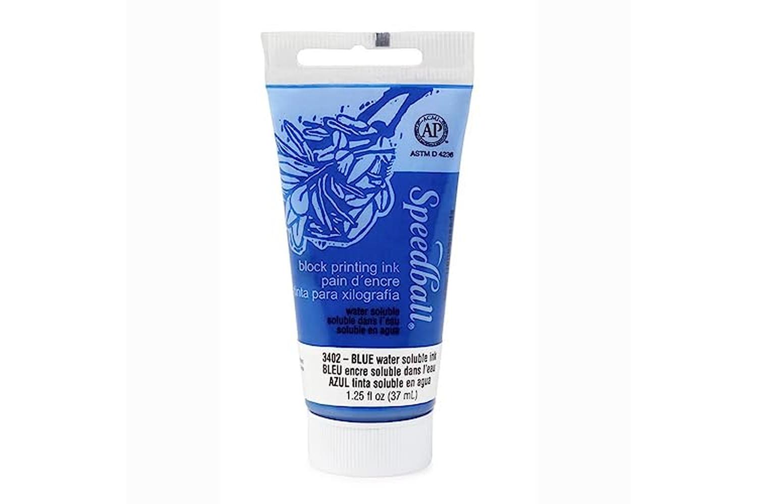 Speedball Sb003402 - 37cc (1.25oz.) Water-soluble Block Ink-2