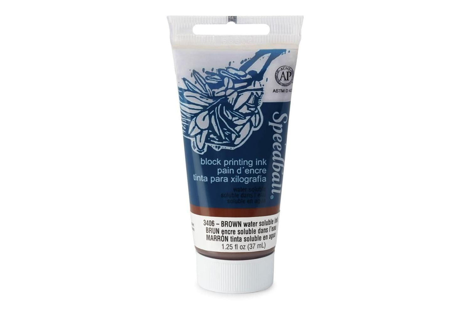 Speedball Sb003406 - 37cc (1.25oz.) Water-soluble Block Ink