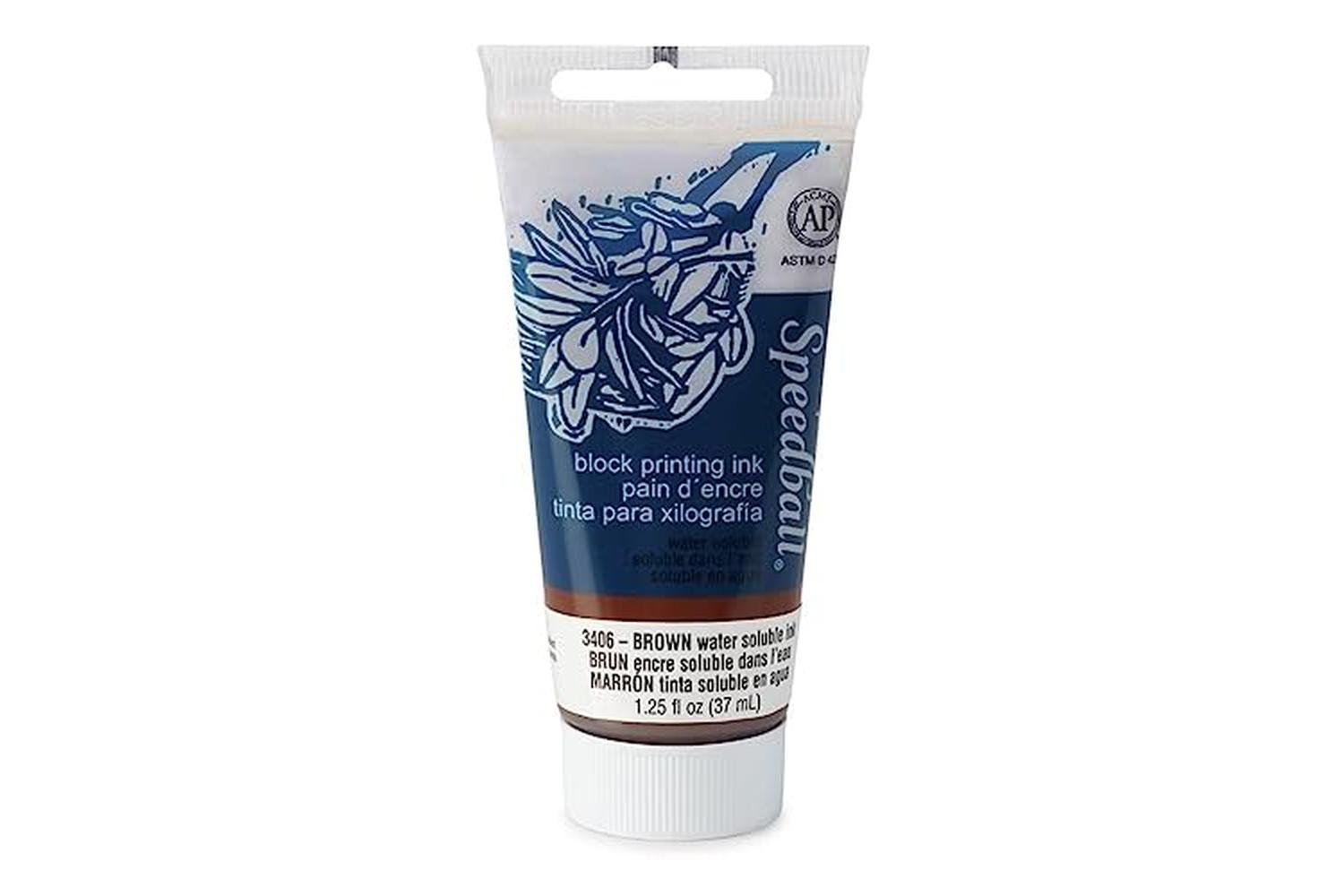 Speedball Sb003406 - 37cc (1.25oz.) Water-soluble Block Ink-2