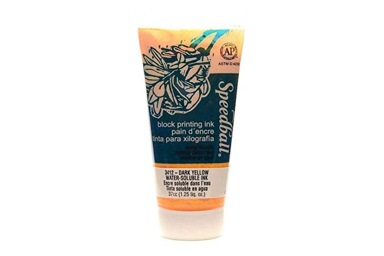 Speedball Sb003412 - 37cc (1.25oz.) Water-soluble Block Ink-2