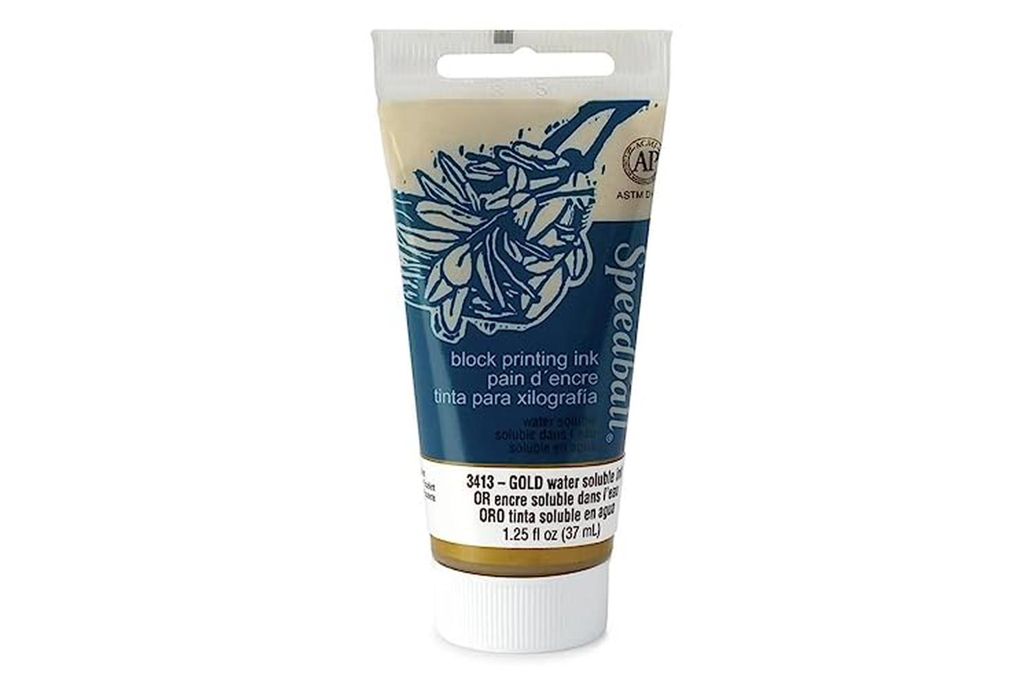 Speedball Sb003413 - 37cc (1.25oz.) Water-soluble Block Ink-2