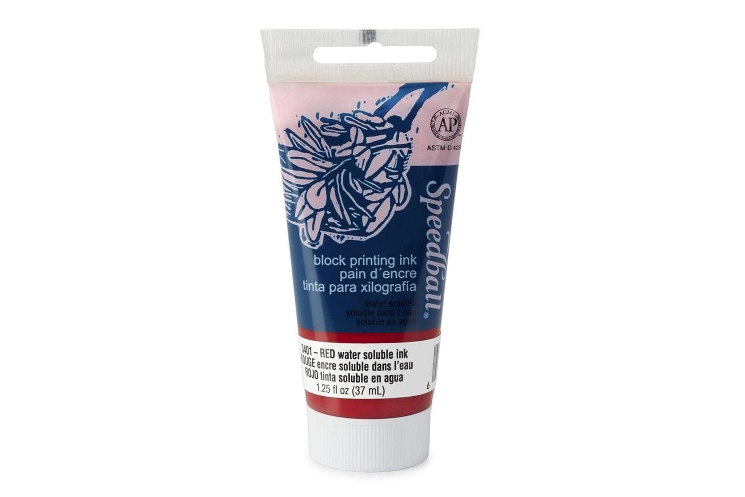 Speedball Sb003401 - 37cc (1.25oz.) Water-soluble Block Ink