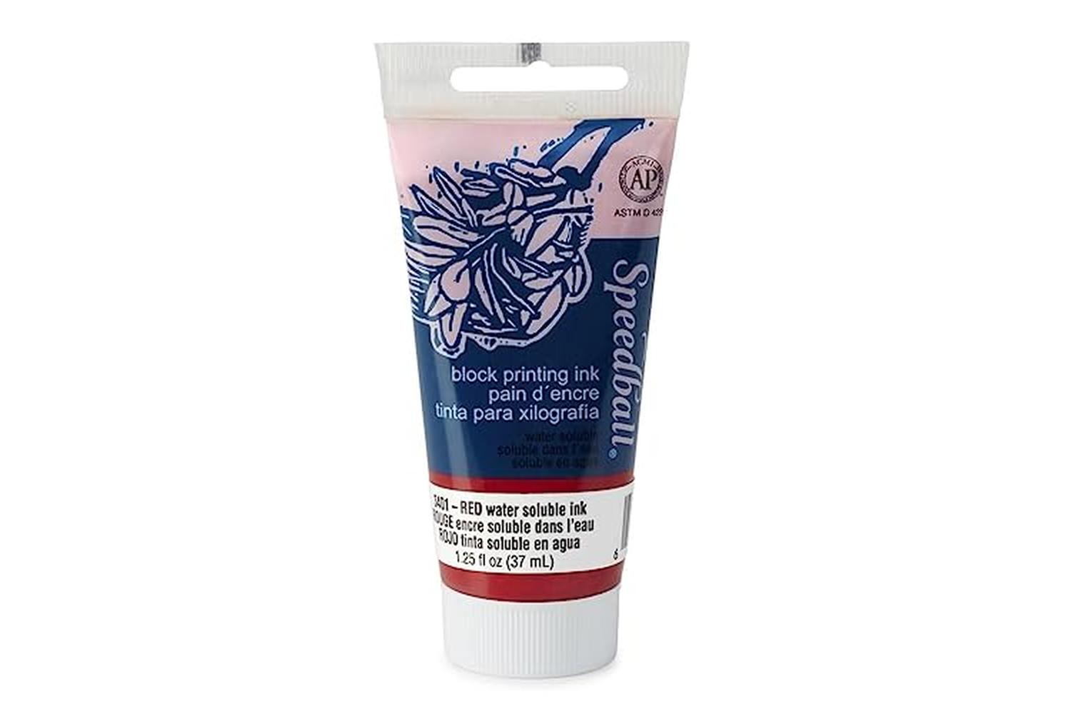 Speedball Sb003401 - 37cc (1.25oz.) Water-soluble Block Ink-2
