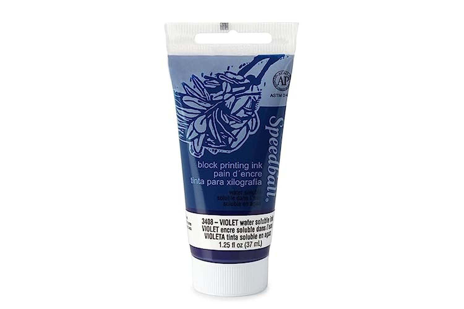 Speedball Sb003408 - 37cc (1.25oz.) Water-soluble Block Ink-2