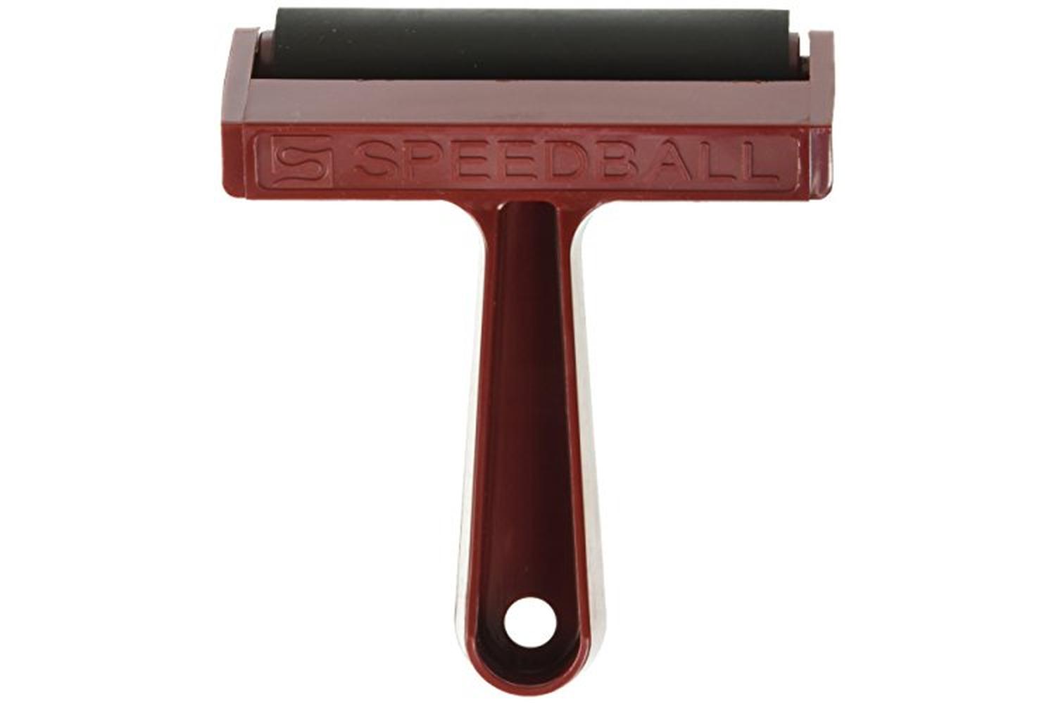 Speedball Sb004128 - 4" Hard Rubber Pop-in Brayer One Piece-2