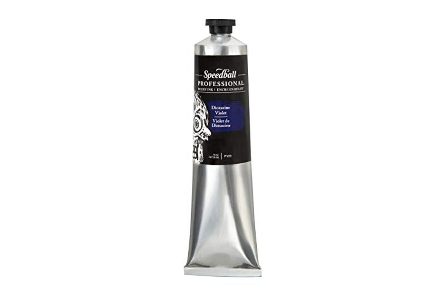 Speedball Sb003648 - 5oz Professional Relief Ink Dioxazine V-2