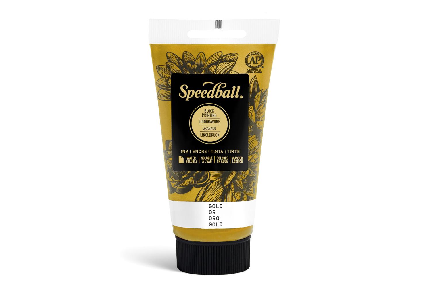 Speedball Sb003513 - 75cc (2.5 Oz.) Water-soluble Block Ink