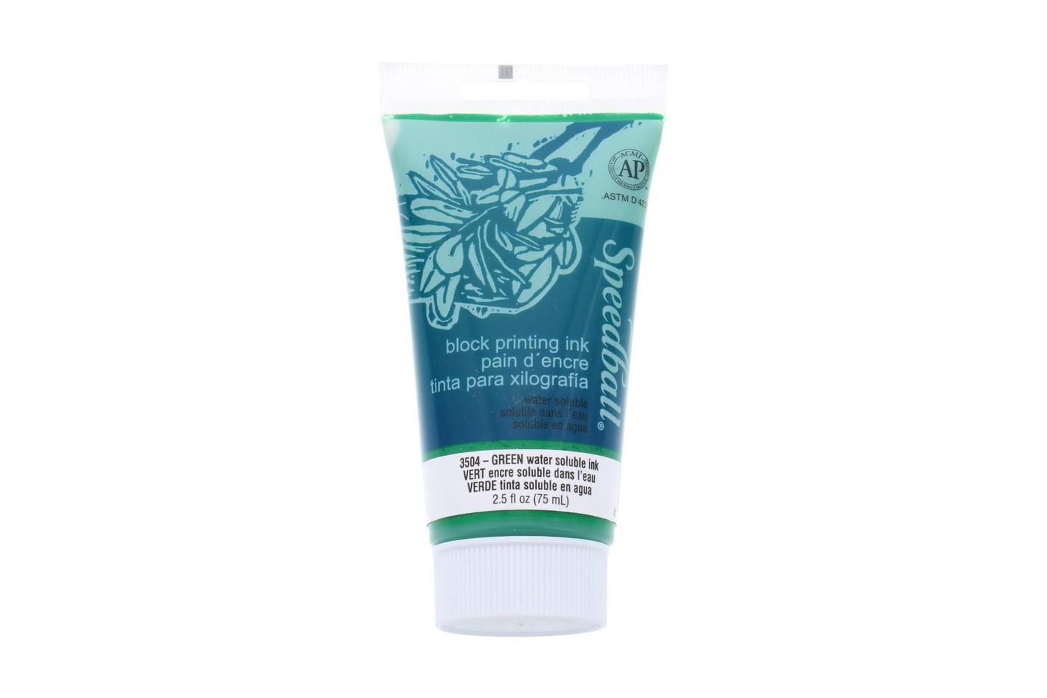 Speedball Sb003504 - 75cc (2.5 Oz.) Water-soluble Block Ink